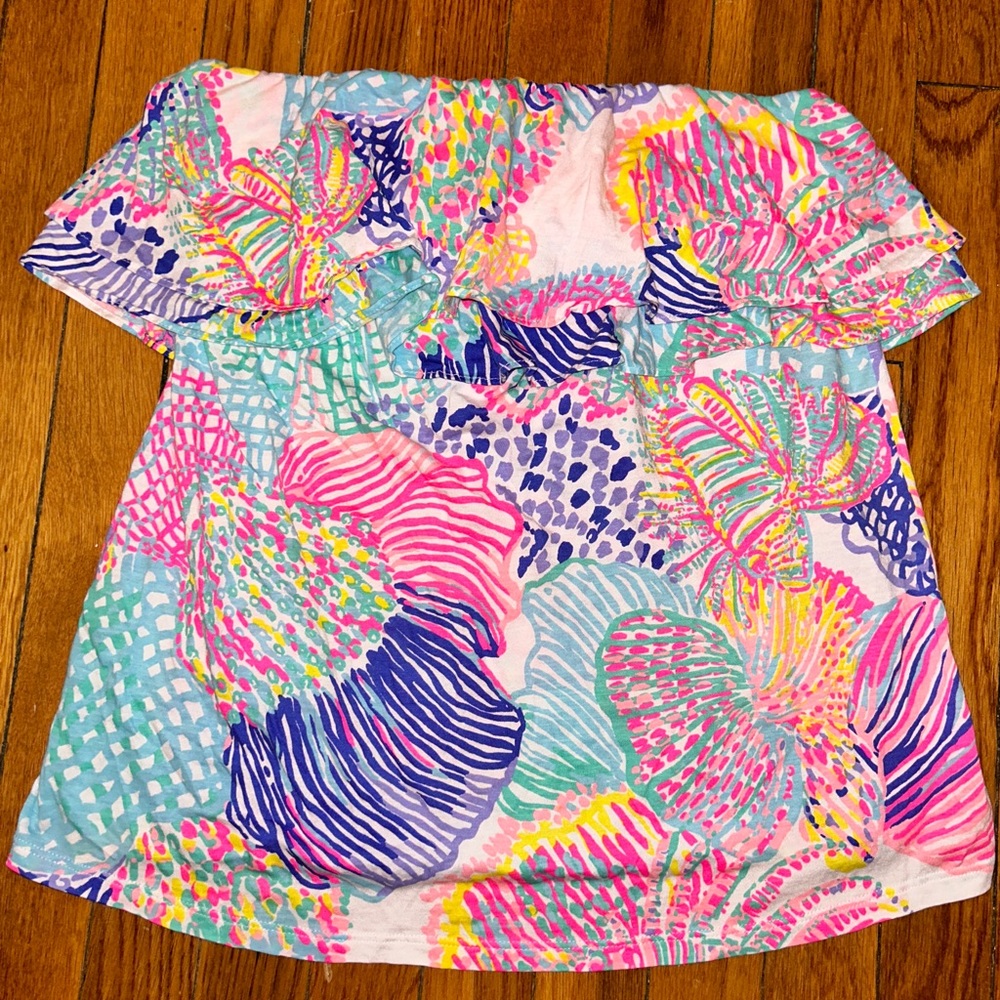 Lilly Pulitzer Strapless Top